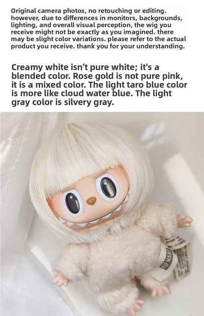 Transform Your Look with Our Stunning Wig, Perfectly Designed for 17cm Labubu – Elevate Your Style Instantly