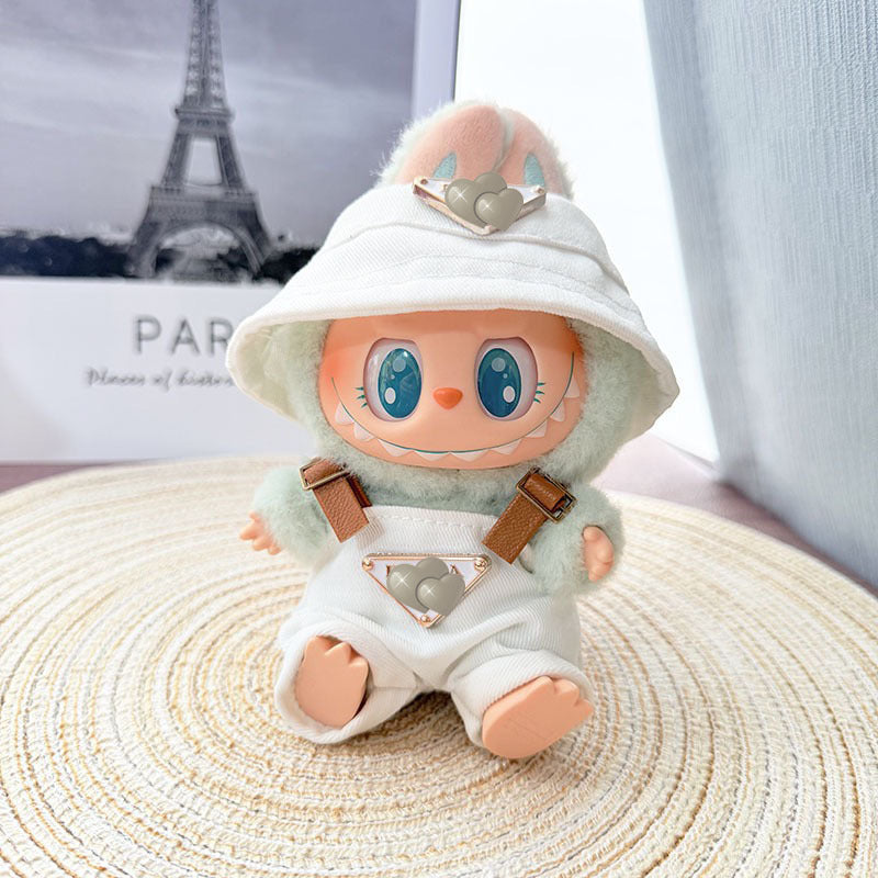 【Only Doll Clothes】Chic Labubu Suspender Set: Perfect for Playtime or Parties – Dress Your Child in This Stylish & Cozy Outfit Today