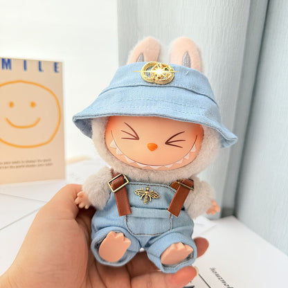 【Only Doll Clothes】Chic Labubu Suspender Set: Perfect for Playtime or Parties – Dress Your Child in This Stylish & Cozy Outfit Today