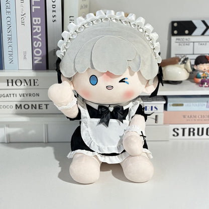 Clothes only)Adorable Maid Outfit Set for 40cm BB3 V4 - Perfect Cosplay Costume for Doll Lovers