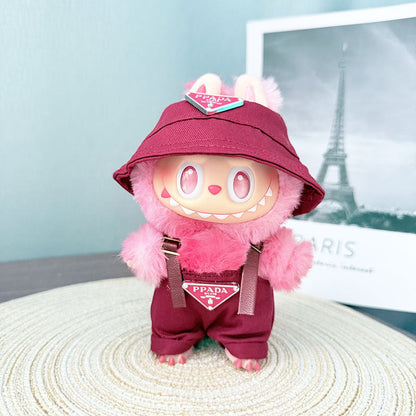 Only Clothes) Adorable Labubu Overalls Set - Trendy & Durable, Ideal for Growing Kids, Perfect for Any Season