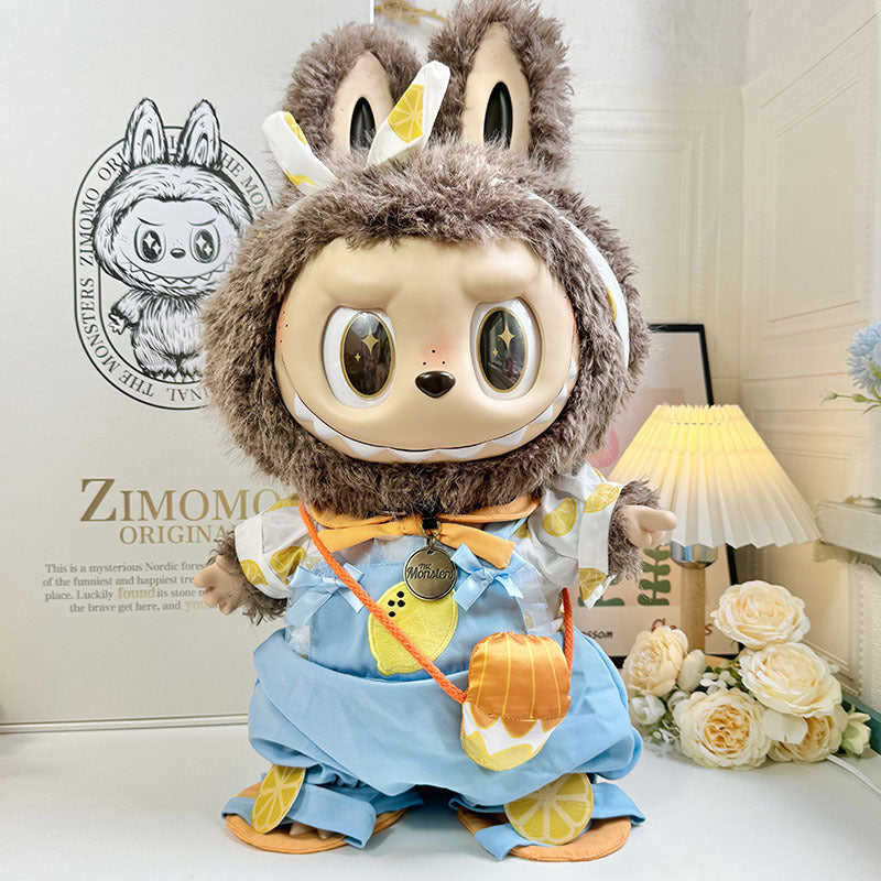 Only Clothes for Sale] Adorable Outfits for 58cm ZIMOMO Labubu Dolls - Trendy Styles & Vibrant Colors to Spark Imagination