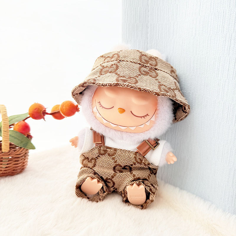 【Only Doll Clothes】Chic Labubu Suspender Set: Perfect for Playtime or Parties – Dress Your Child in This Stylish & Cozy Outfit Today