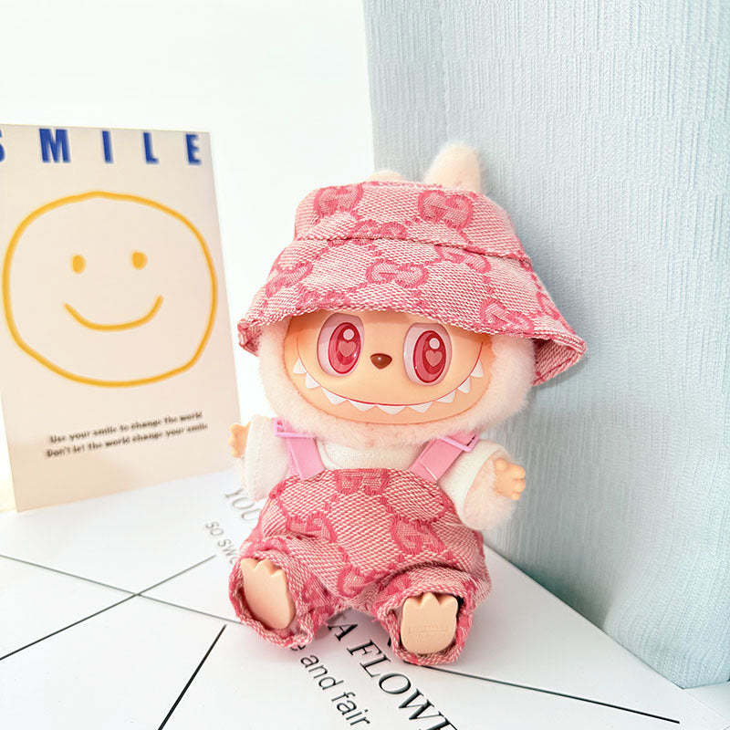 【Only Doll Clothes】Chic Labubu Suspender Set: Perfect for Playtime or Parties – Dress Your Child in This Stylish & Cozy Outfit Today